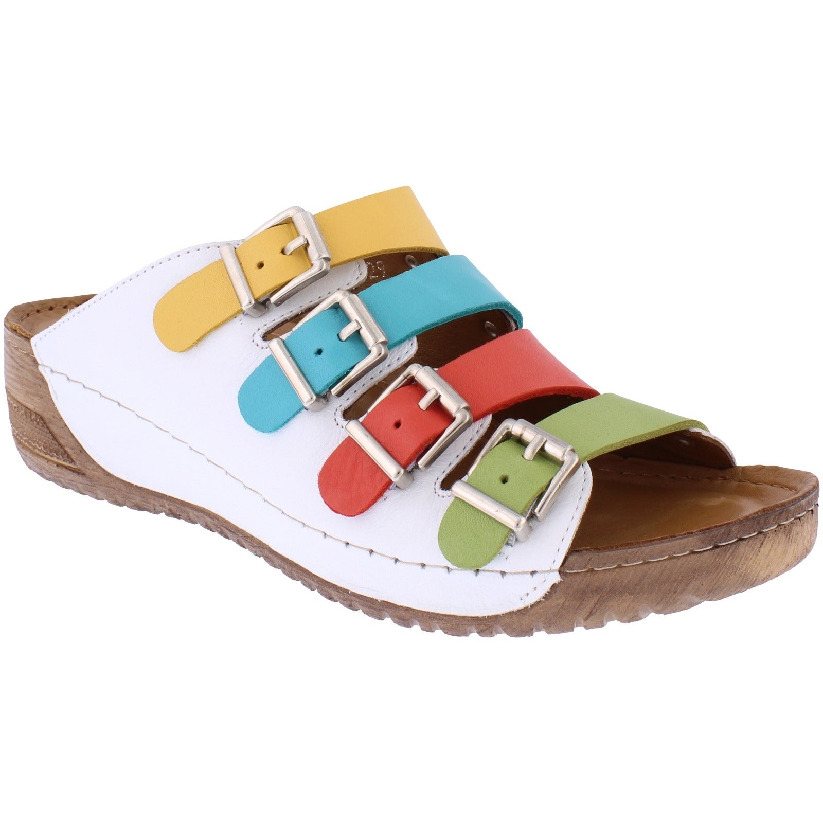 Women's chic three color best sale stitching sandals